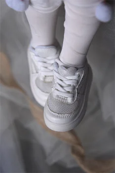 1/3 обувь BJD 3-точечная сетчатая повседневная обувь для настольных игр маленькие белые туфли аксессуары для кукол BJD