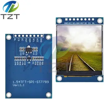 1,54-дюймовый 1,54-дюймовый полноцветный TFT-дисплей с модулем HD IPS LCD LED-экран 240x240 Интерфейс SPI ST7789 для Arduino