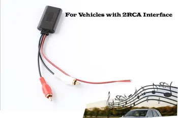 1 шт. Универсальный адаптер AUX для автомобилей с интерфейсом 2RCA Автомобильный беспроводной модуль приемника Bluetooth Музыкальный Аудио стереоприемник 23 см