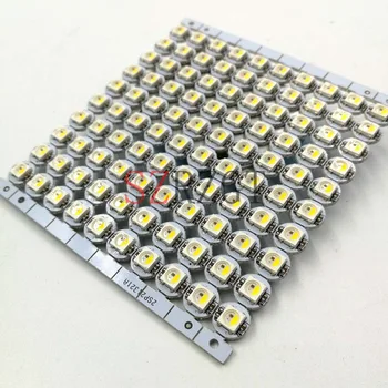 10 ~ 1000шт SK6812 (аналогично WS2812B) Адресуемая матрица светодиодных Пиксельных чипов RGBW на печатной плате радиатора для Arduino DIY 5V DC