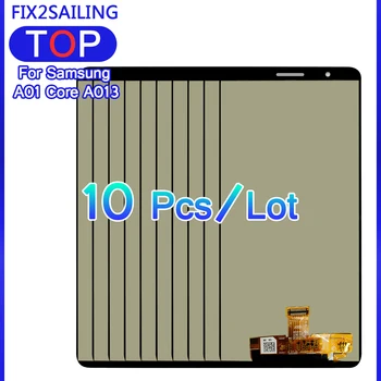 10 шт./лот Оригинальный ЖК-дисплей для Samsung Galaxy A01 Core A013 Дисплей A013F A013G A013M/DS ЖК-дисплей с сенсорным экраном и Цифровым Преобразователем в сборе