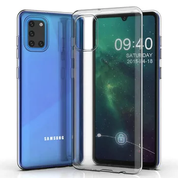 100 шт./лот для Samsung Galaxy S23 S22 Plus S21 Ультра Прозрачный чехол из ТПУ с защитой от пальцев Чехол для Galaxy A13 A33 A53 A31 A32 A02S A12 F12