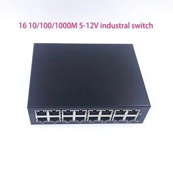 1000 М Неуправляемый коммутатор 16 портов 10/100/1000 М модуль промышленного Ethernet-коммутатора, Материнская плата, порты автоматического определения OEM