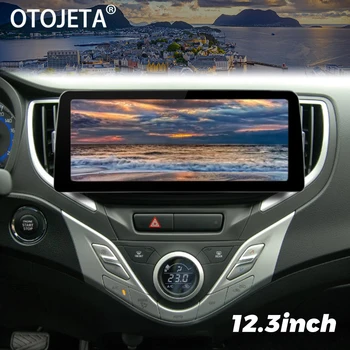12,3-дюймовый экран, радио Android 13, автомобильный видеоплеер, стерео для Suzuki Baleno 2016 2017 2018 2019, мультимедийное головное устройство GPS Carplay