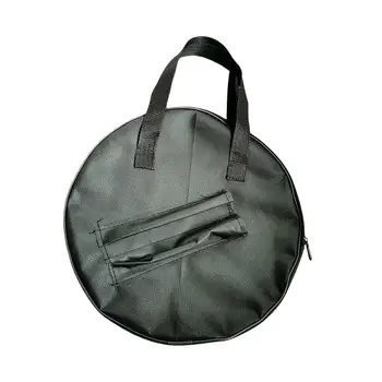 12-дюймовая сумка для занятий с глухим барабаном с ручками для переноски, водонепроницаемая с глухой застежкой-молнией