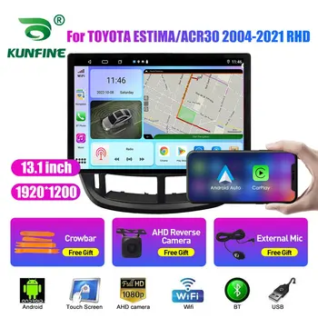 13,1-дюймовый Автомобильный Радиоприемник Для TOYOTA ESTIMA ACR30 2004-21 Автомобильный DVD GPS Навигация Стерео Carplay 2 Din Центральный Мультимедийный Android Auto