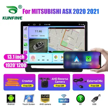 13,1-дюймовый автомобильный радиоприемник для MITSUBISHI ASX 2020 2021 Автомобильный DVD GPS Навигация Стерео Carplay 2 Din Центральный мультимедийный Android Auto