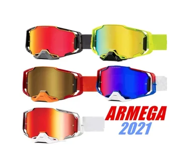 2023 ARMEGA Очки для Мотокросса Dirt Bike С Защитой От Ультрафиолета, Ветрозащитные Велосипедные Лыжные Очки Для Сноуборда, Защитные Спортивные Очки dh