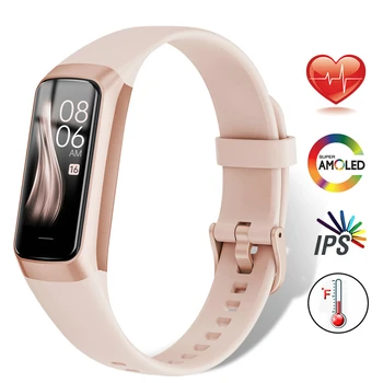 2023 Смарт-браслет для женщин, измеряющий частоту сердечных сокращений, водонепроницаемый подключенный смарт-браслет, спортивный фитнес-трекер для Xiaomi, бесплатная доставка