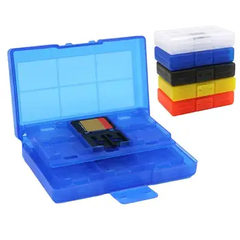 24 in1 Коробка для хранения игровых кассет Контейнер Футляр для карт для консоли Nintendo Switch