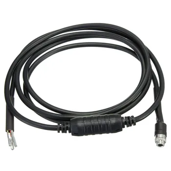 3,5 ММ 12PIN Вспомогательный провод AUX Черный аудио женский музыкальный кабель для BMW E60 E63 5-6 серии