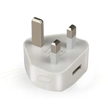 3-контактный разъем UK 5V 1A USB Настенное зарядное устройство Адаптер питания Домашняя зарядка