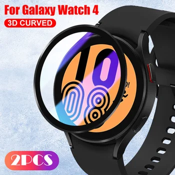 3D Защитная Пленка для Samsung Galaxy Watch 4 40 мм 44 мм HD Прозрачная Стеклянная Пленка Tempared для Galaxy Watch4 40 мм 44 мм