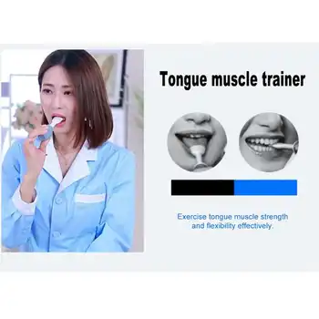 5 шт./компл. Тренажер для восприятия мышц губ языка, высококачественный стерильный силиконовый тренажер для тренировки мышечной силы и гибкости