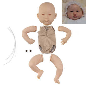 56 См Реалистичный Виниловый Комплект Reborn Baby Doll Kit 22 Дюйма Реалистичный Новорожденный Неокрашенный Незаконченный Кукольный Комплект DIY Blank Dolls Kit Игрушка