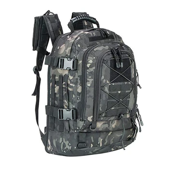 60-литровый военный тактический рюкзак, армейский походный рюкзак для скалолазания, нейлоновые мужские уличные водонепроницаемые дорожные сумки, Походный охотничий рюкзак