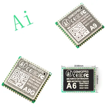 A6/A9/A9G GPRS-модуль + GSM-модуль Модуль беспроводной передачи голосовых SMS-сообщений A9G с поддержкой GPS + AGPS