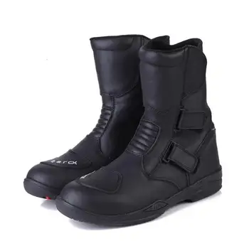 ARCX/ водонепроницаемые мотоциклетные ботинки, мужские мотоциклетные ботинки, обувь для езды на мотоцикле из натуральной кожи, байкерская уличная мото-обувь до середины икры