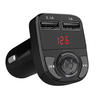 Bluetooth FM-передатчик FM автомобильный mp3-плеер Модулятор громкой связи Двойное USB-зарядное устройство A27 Carro fm-передатчик Бесплатная доставка