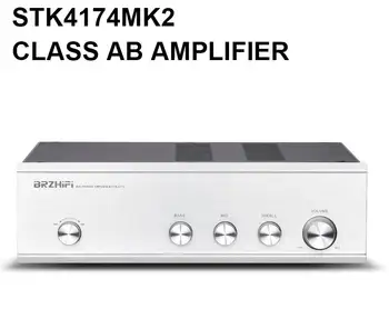 BRZHIFI Audio PAM-4174 Классический Усилитель в стиле ретро SANYO STK4174MK2 Лучше, чем LM3886, Bluetooth-совместимый Усилитель