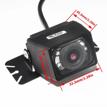 CCD 170 Широкоугольная Ночная 9LED Автомобильная камера заднего вида для парковки заднего вида Водонепроницаемая Универсальная Автомобильная камера заднего вида
