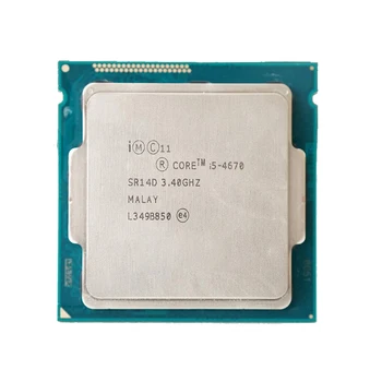 Core I5 4670 i5 4670 3,4 ГГц 6 МБ Разъем LGA 1150 Четырехъядерный процессор SR14D i5-4670 1150