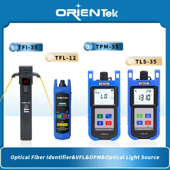 Fibra Optica Herramientas Orientek TFI-35 Активный Идентификатор волокна TFL-12 Лазерная указка TLS-35 Оптический источник света TPM-35OPM