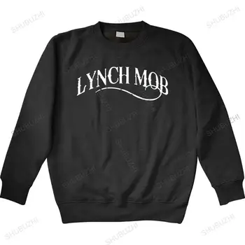 homme осенняя толстовка black Lynch Mob Wicked Sensation Хэви-метал Группа Мужская толстовка Черная И Новая Крутая мужская брендовая толстовка с круглым вырезом