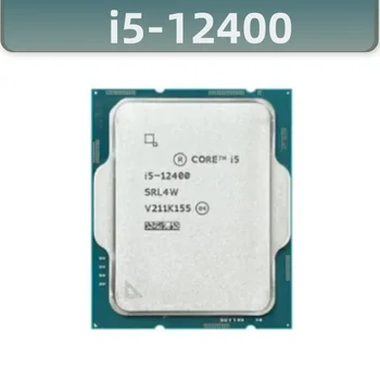 i5 12400 2,5 ГГц 6-ядерный 12-потоковый процессор с процессором 10 НМ L3 = 18 М 65 Вт LGA 1700 без кулера