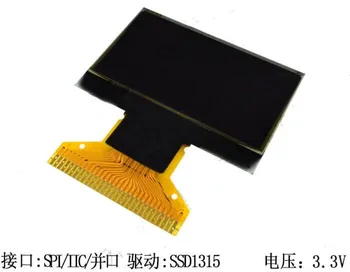 IPS 1,3-дюймовый 30-контактный Белый/Синий OLED-дисплей SSD1315, Совместимый с контроллером SSD1306 IC 128 * 64 SPI / I2C /Параллельный интерфейс