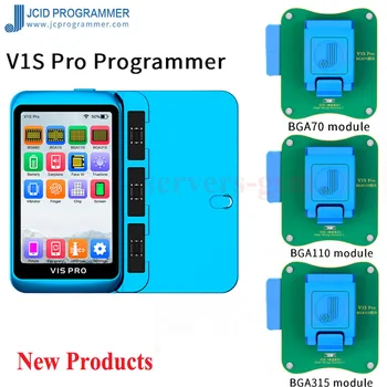 JC V1S Pro BGA315/110/70 Nand Программатор HDD SN Для Чтения и Записи Данных Ремонт для iPhone 14 Серии iPhone 6-14 NAND Flash Программатор