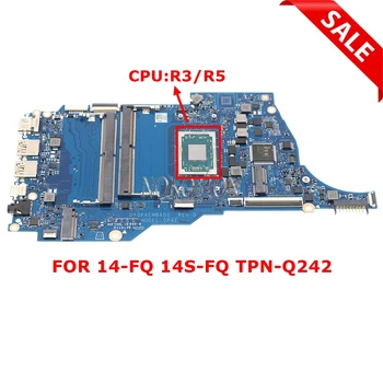 M03773-001 M09668-001 M09668-601 M03775-001 M03775-601 DA0PAEMB6D0 Для материнской платы ноутбука HP 14-FQ 14S-FQ TPN-Q242 С процессором AMD
