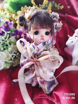 OB11 куклы одежда для тела Яйца куклы Одежда Кимоно