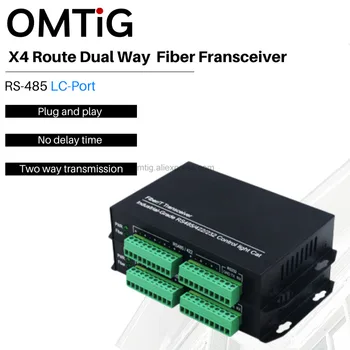 OMTiG X4 Route Dual Way 485 SM Single Fiber LC-порт X1 Пара