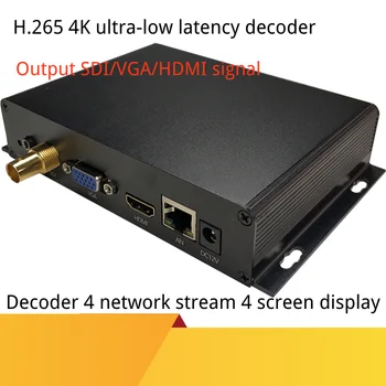 OTV-CY8 SDI H.265 H.264 H.265 HDMI VGA декодирование многоадресной рассылки со сверхнизкой задержкой 4K видеодекодер