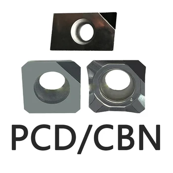 PCD CBN APMT APKT1135 1604 02 04 08 SEHT1204 Пластины PCD CBN Подходят Для Токарных инструментов Для токарной обработки