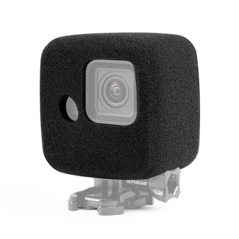 PULUZ для GoPro Hero11, черное мини-лобовое стекло из пенопласта высокой плотности для GoPro Hero11, черные аксессуары для мини-камеры