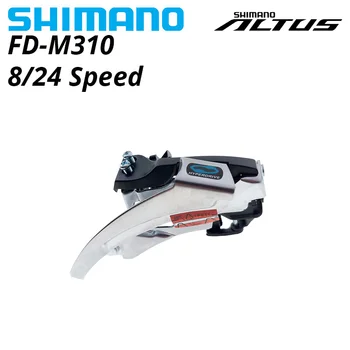 Shimano Altus FD M310 Велосипед Передний Переключатель MTB Переключения Передач для Горных Велосипедов Запчасти для 3x8S 24S 8 24 Скоростей 34,9 мм