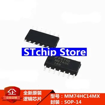 SOP14 Оригинальная импортная MM74HC14MX MM74HC14M 74HC14 новая логическая микросхема SMD SOP-14