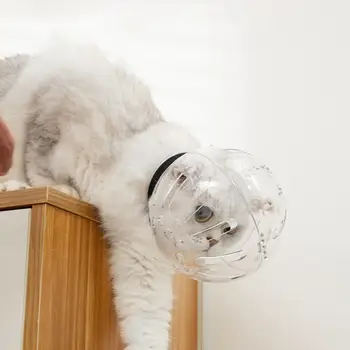 Space Ball Долговечный головной убор для домашних животных Легкий Полезный Кошачий защитный уход Принадлежности для груминга Головной убор