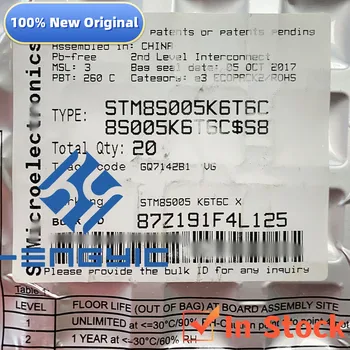STM8S005K6T6C LQFP32 10 шт. в упаковке, новый оригинал на складе.