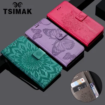 Tsimak Чехол-бумажник Для Samsung Galaxy J5 J7 Prime On5 On7 2016 G570F G610F Флип-чехол из Искусственной Кожи Coque Capa