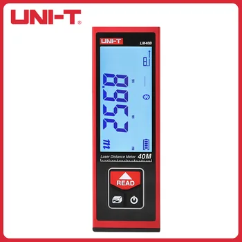 UNI-T Mini Bluetooth Дальномер 40/50/60 М Цифровой Дисплей Лазерный Дальномер LM40B/LM50B/LM60B Электронная линейка