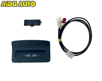USB-разъем для крепления USB-кабеля-адаптера на заднем сиденье, обновление провода для Kodiaq 5QD 035 726 L