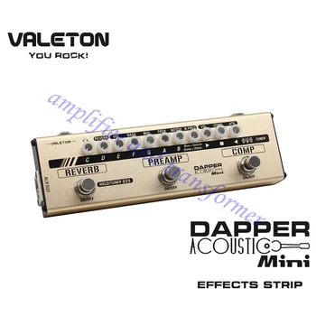 Valeton electric box Di box предустановленный акустический гитарный эффектор фолк-группы комплексная одноблочная компрессия, реверберация dapper