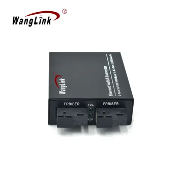 Wanglink Gigabit 2 RJ45 UTP 2 SC fiber Гигабитный волоконно-оптический медиаконвертер 2SC 2RJ45 Ethernet-коммутатор