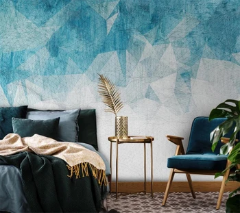 wellyu Индивидуальные большие фрески, модное обустройство дома, скандинавский минимализм, абстрактные линии, геометрический фон для телевизора, стена
