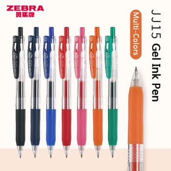 Zebar Kawaii Гелевые Ручки Япония Канцелярские Принадлежности канцелярия 0,5 мм Цветные Чернила Пресс Шариковая ручка Caneta для Школьного Офиса