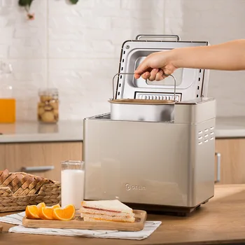 Автоматическая хлебопечка с функциями брожения торта и теста, многофункциональная машина для приготовления завтрака, небольшого размера для домашнего использования