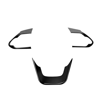 Автомобильная яркая Черная наклейка на панель рулевого колеса, декоративная наклейка для Voxy Noah 90 Series 2022 +
